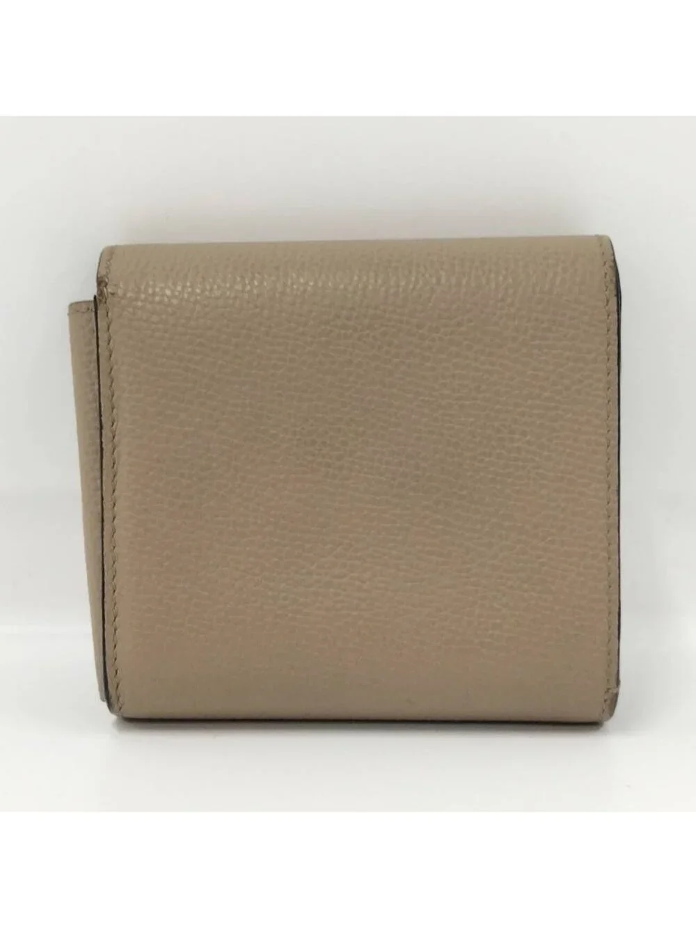 Loewe Compact Wallet Leather Beige